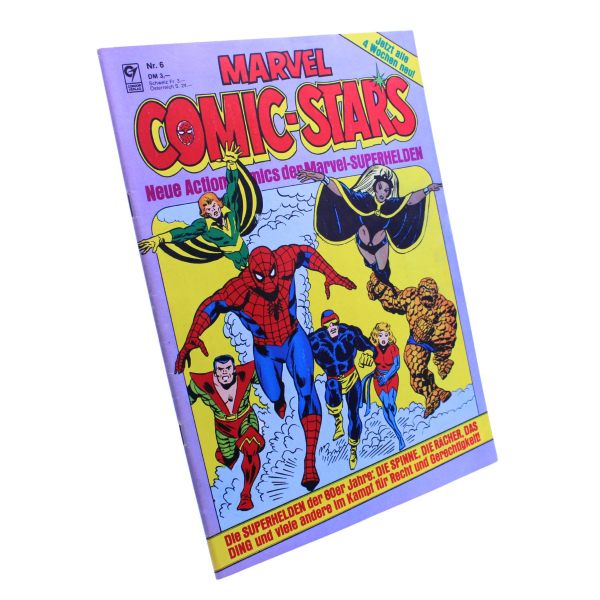 Marvel Comic-Stars Nr. 6 (1981) Condor Verlag | Das Ding, Hulk, Spider-Man & X-Men | Hoppla Stuff